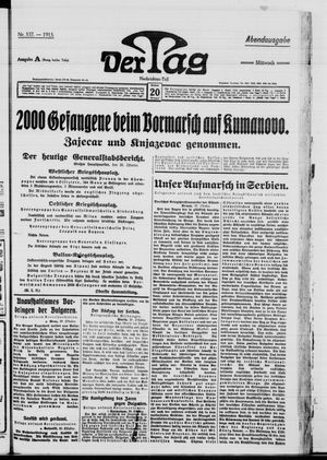 Der Tag vom 20.10.1915