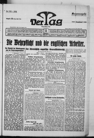 Der Tag vom 08.01.1916