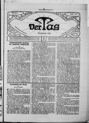 Der Tag vom 08.01.1916