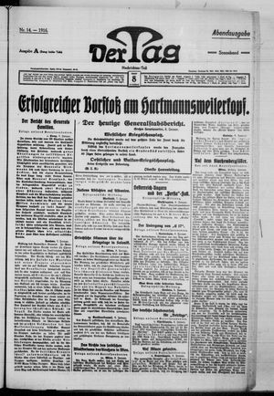 Der Tag vom 08.01.1916