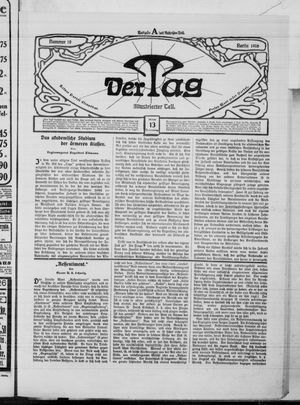 Der Tag vom 13.01.1916