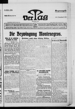 Der Tag vom 29.01.1916