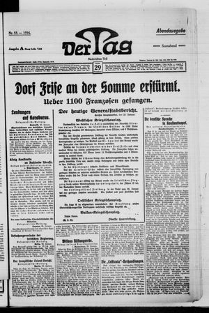 Der Tag vom 29.01.1916