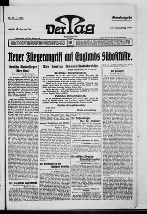 Der Tag vom 10.02.1916