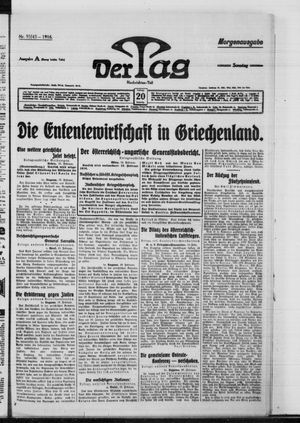Der Tag on Feb 20, 1916