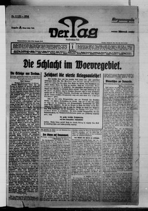 Der Tag vom 01.03.1916