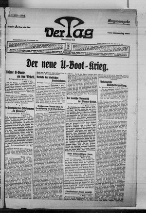 Der Tag vom 02.03.1916