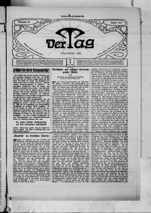 Der Tag vom 02.03.1916