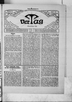 Der Tag vom 03.03.1916