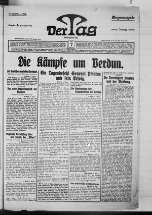 Der Tag vom 07.03.1916