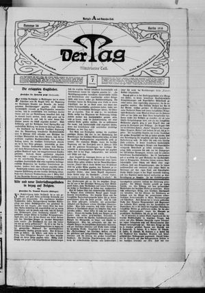 Der Tag vom 07.03.1916