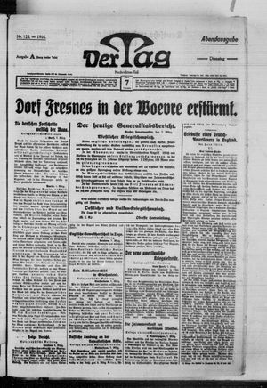 Der Tag vom 07.03.1916