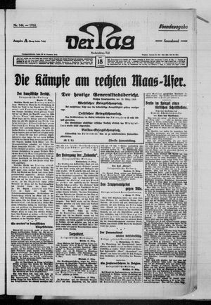 Der Tag vom 18.03.1916