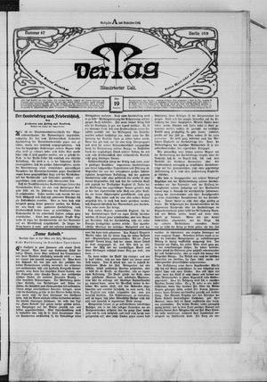 Der Tag vom 19.03.1916