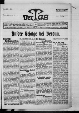 Der Tag vom 19.03.1916