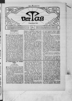 Der Tag vom 25.03.1916