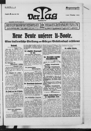 Der Tag vom 28.03.1916
