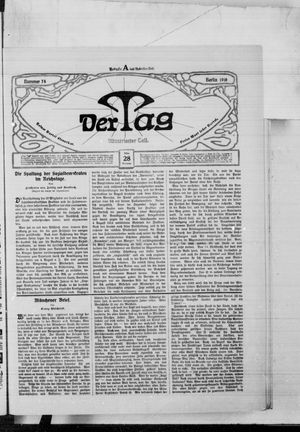 Der Tag vom 28.03.1916