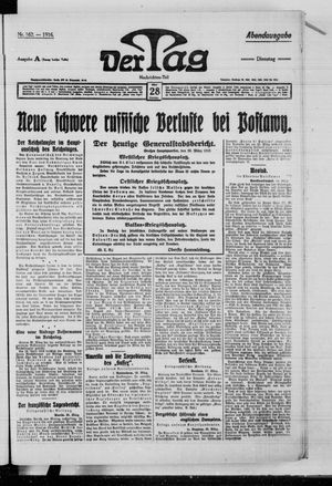 Der Tag vom 28.03.1916