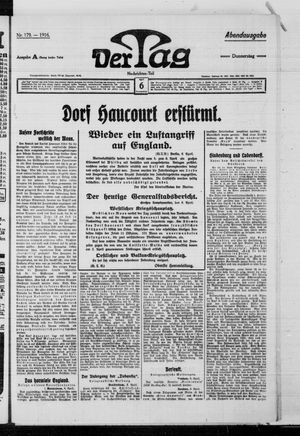 Der Tag vom 06.04.1916