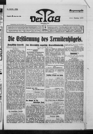 Der Tag vom 09.04.1916