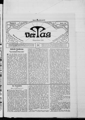 Der Tag vom 14.04.1916