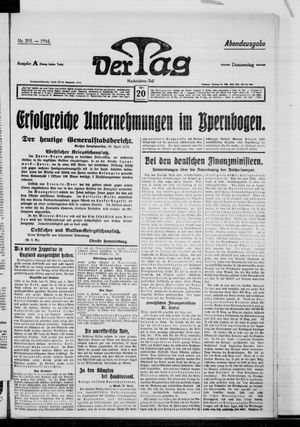 Der Tag vom 20.04.1916