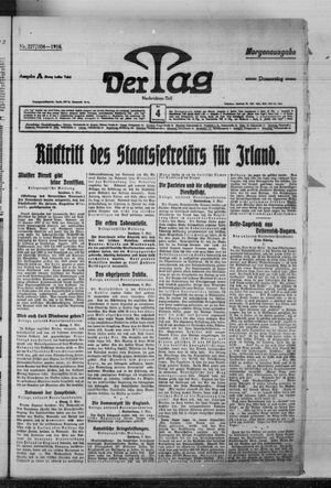 Der Tag vom 04.05.1916