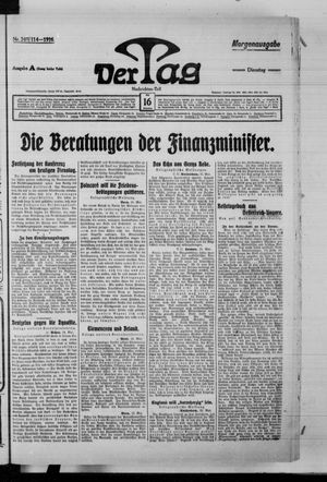 Der Tag vom 16.05.1916