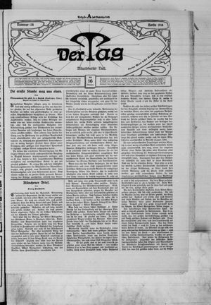 Der Tag vom 16.05.1916
