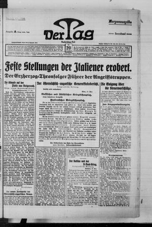 Der Tag vom 20.05.1916