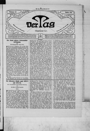 Der Tag vom 20.05.1916