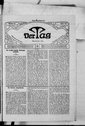 Der Tag vom 30.05.1916