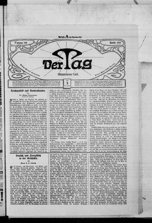 Der Tag vom 03.06.1916