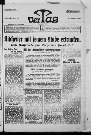 Der Tag vom 07.06.1916
