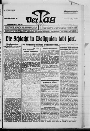 Der Tag vom 11.06.1916