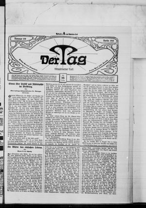 Der Tag vom 16.06.1916