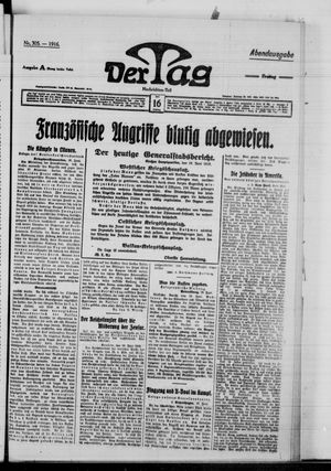 Der Tag vom 16.06.1916