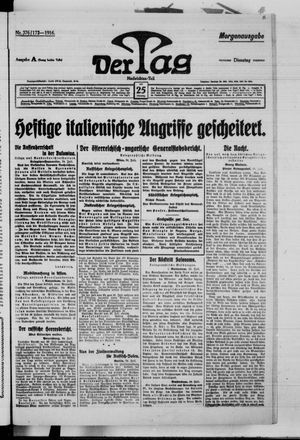 Der Tag vom 25.07.1916