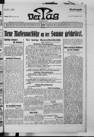 Der Tag vom 25.07.1916