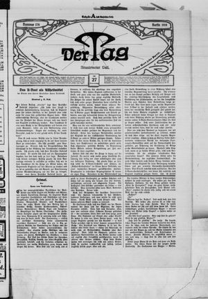 Der Tag vom 27.07.1916