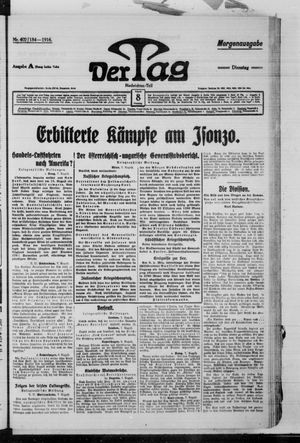 Der Tag vom 08.08.1916