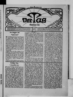 Der Tag vom 27.08.1916