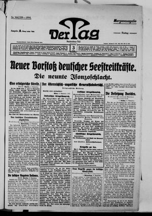 Der Tag vom 03.11.1916