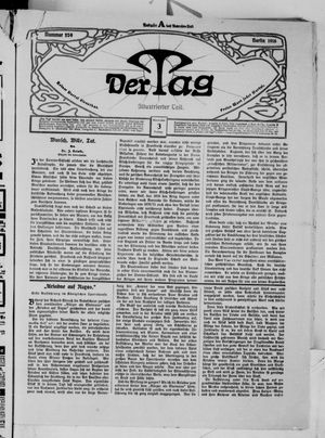 Der Tag vom 03.11.1916
