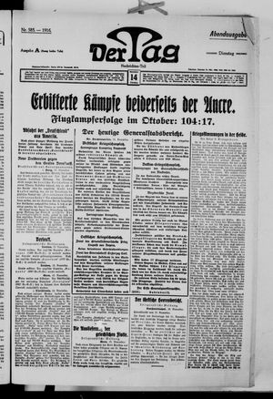 Der Tag vom 14.11.1916