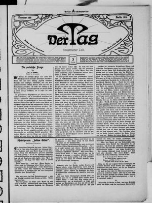 Der Tag vom 03.12.1916