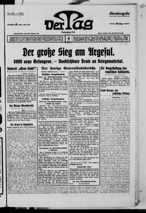 Der Tag vom 04.12.1916