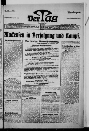 Der Tag vom 30.12.1916