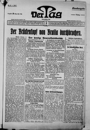 Der Tag on Jan 5, 1917